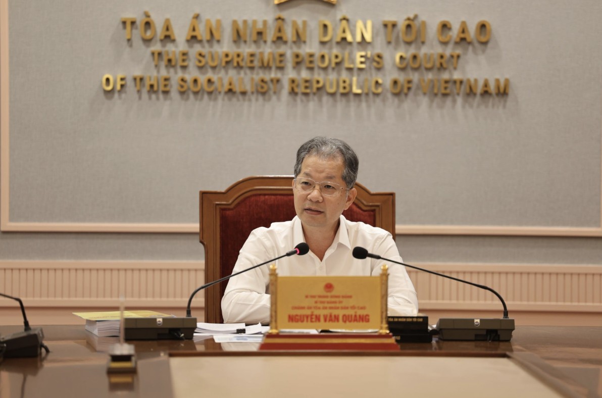 Chánh án Nguyễn Văn Quảng Ghi Nhận Và Biểu Dương Sự Phối Hợp Chặt Chẽ Giữa Cục Công Nghệ Thông Tin, Vụ Tổ Chức – Cán Bộ Và F-Solution Trong Quá Trình Triển Khai 1789026499